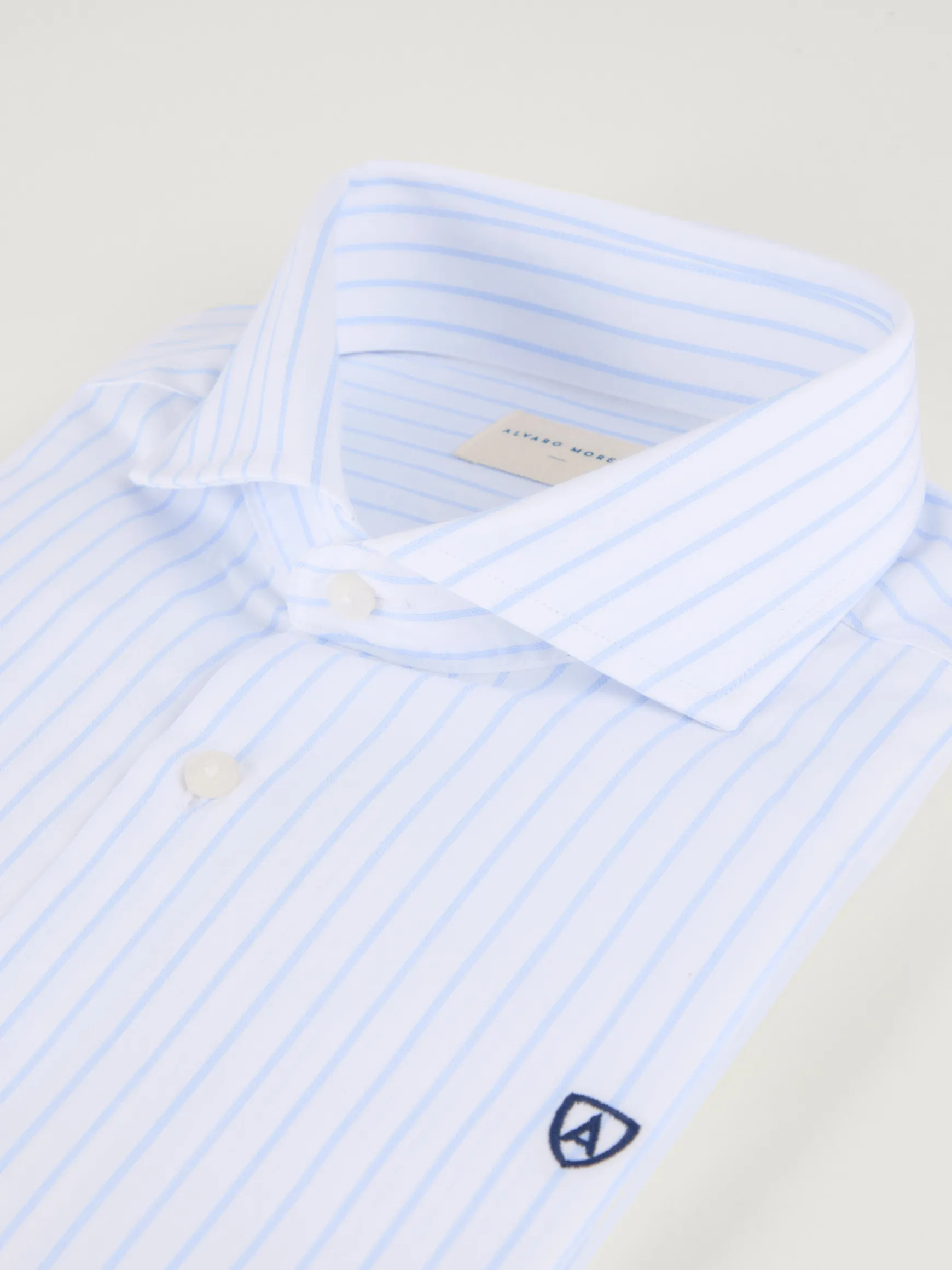 CAMISA VESTIR RAYAS-Alvaro Moreno