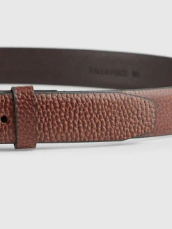 CINTURON VESTIR LEATHER MARRÓN-Alvaro Moreno