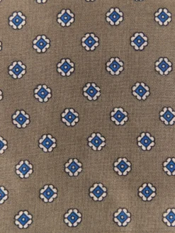 FOULARD PRINT MARRÓN-Alvaro Moreno
