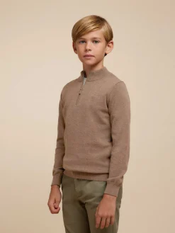 JERSEY LORENZO KIDS MARRÓN-Alvaro Moreno Clearance