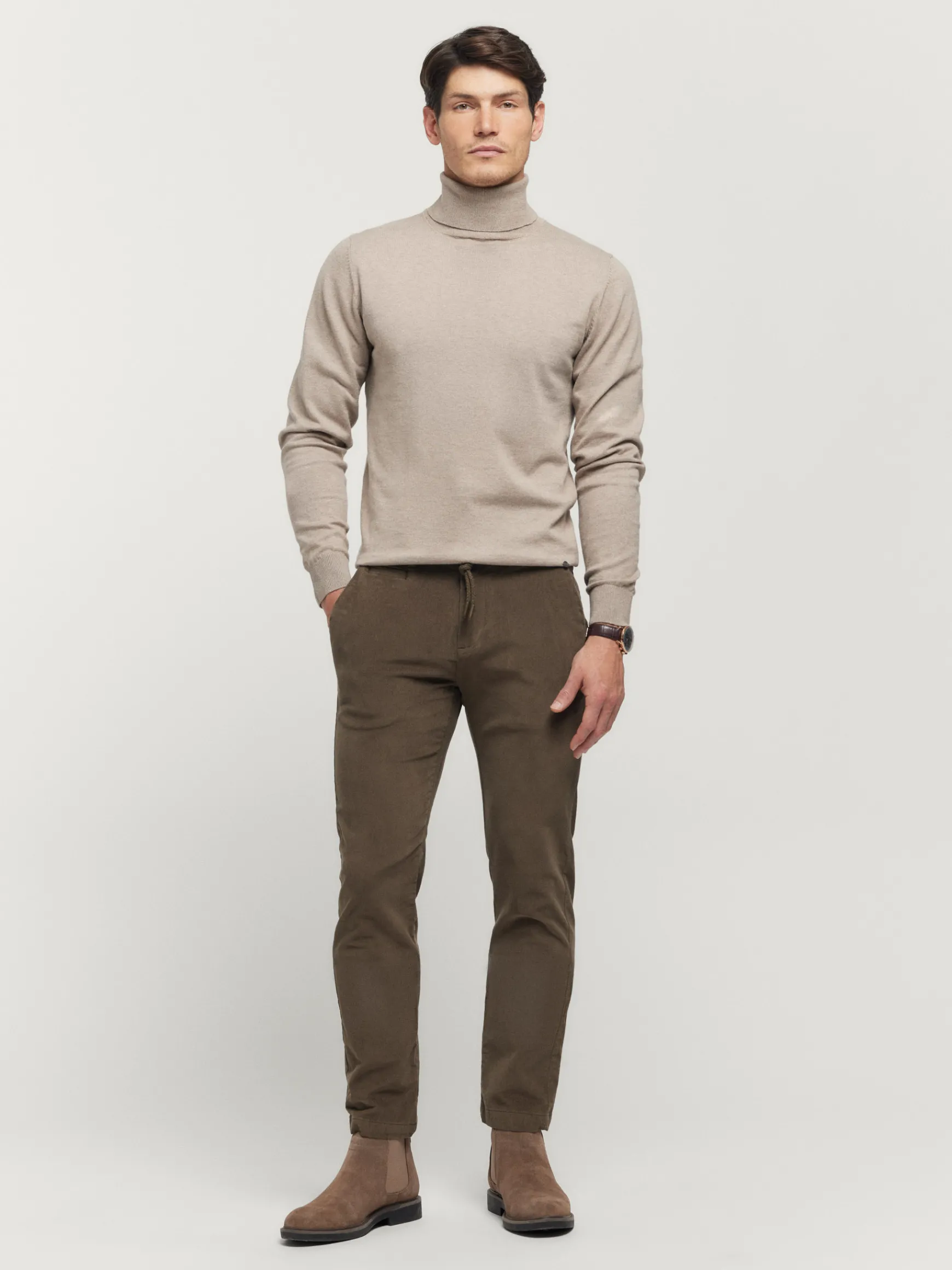 JERSEY ROLL COLLAR-Alvaro Moreno Outlet