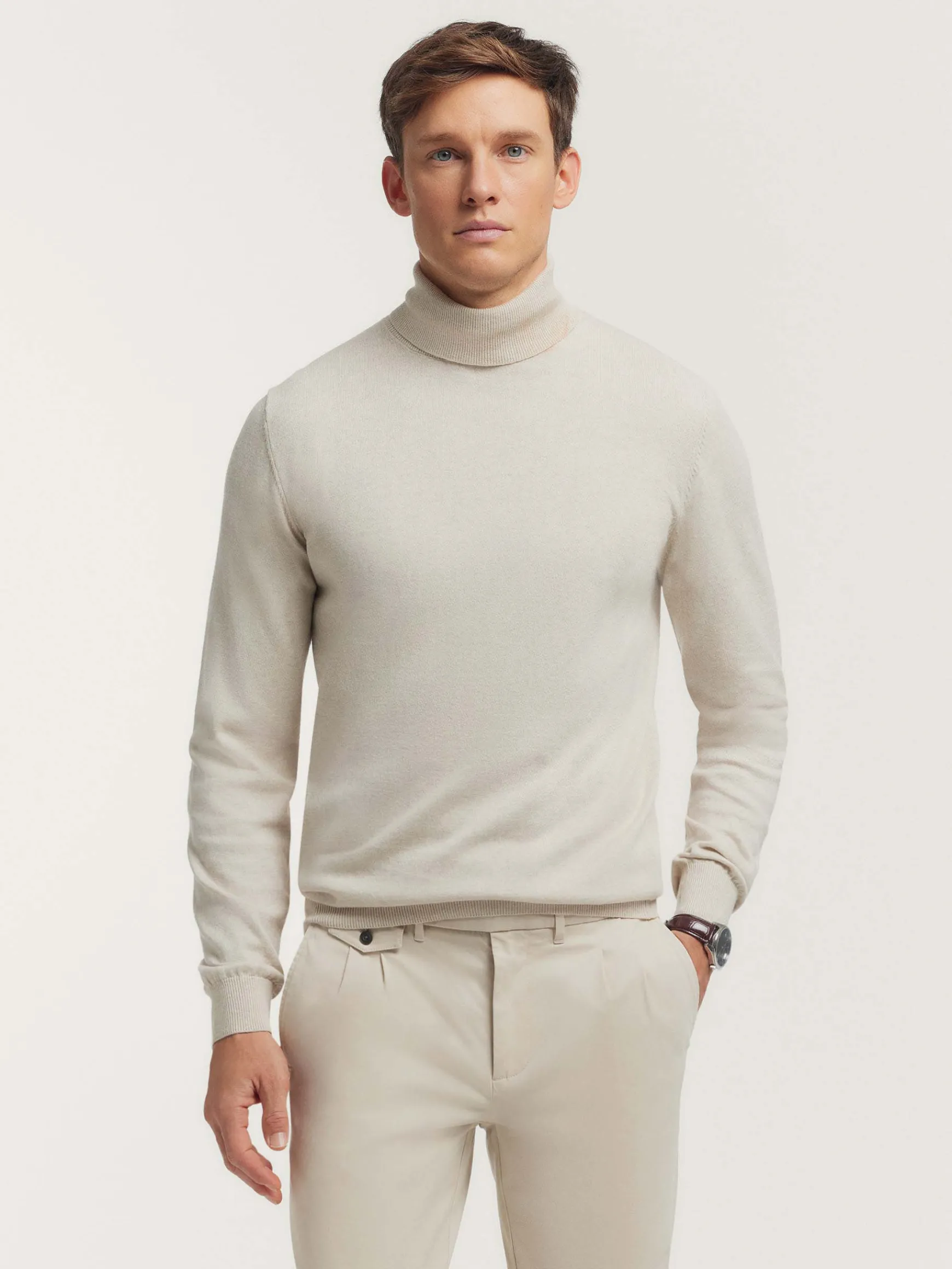 JERSEY ROLL COLLAR-Alvaro Moreno Discount