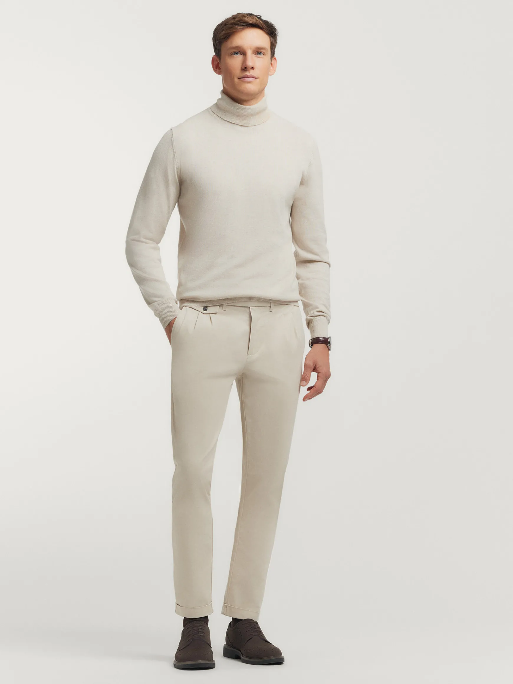 JERSEY ROLL COLLAR-Alvaro Moreno Discount