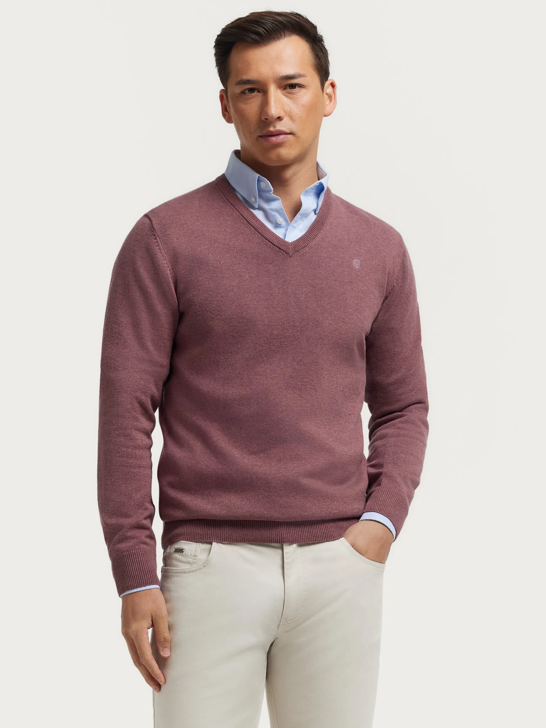 JERSEY V-NECK TRENDY-Alvaro Moreno Discount