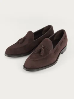 MOCASIN SERRAJE BORLAS MARRÓN-Alvaro Moreno New