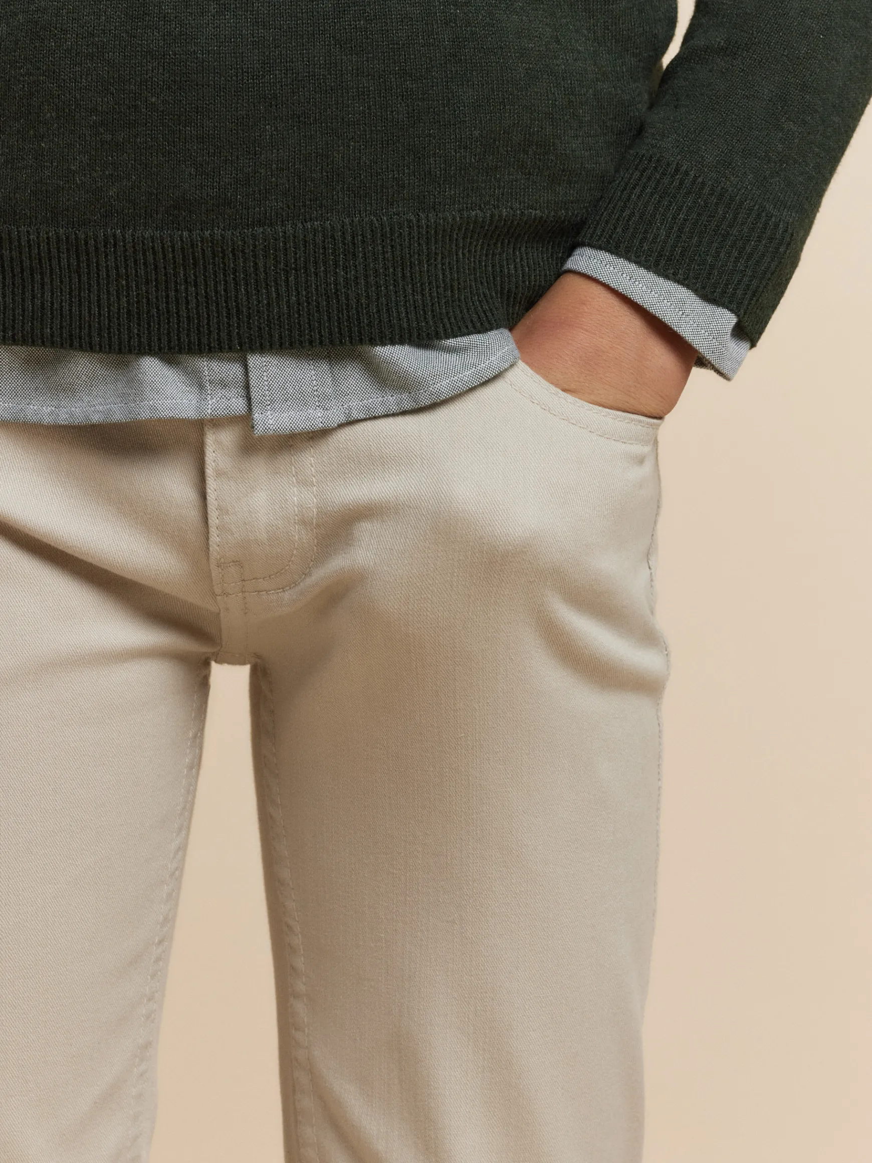 PANTALON 5 POCKETS KIDS-Alvaro Moreno New