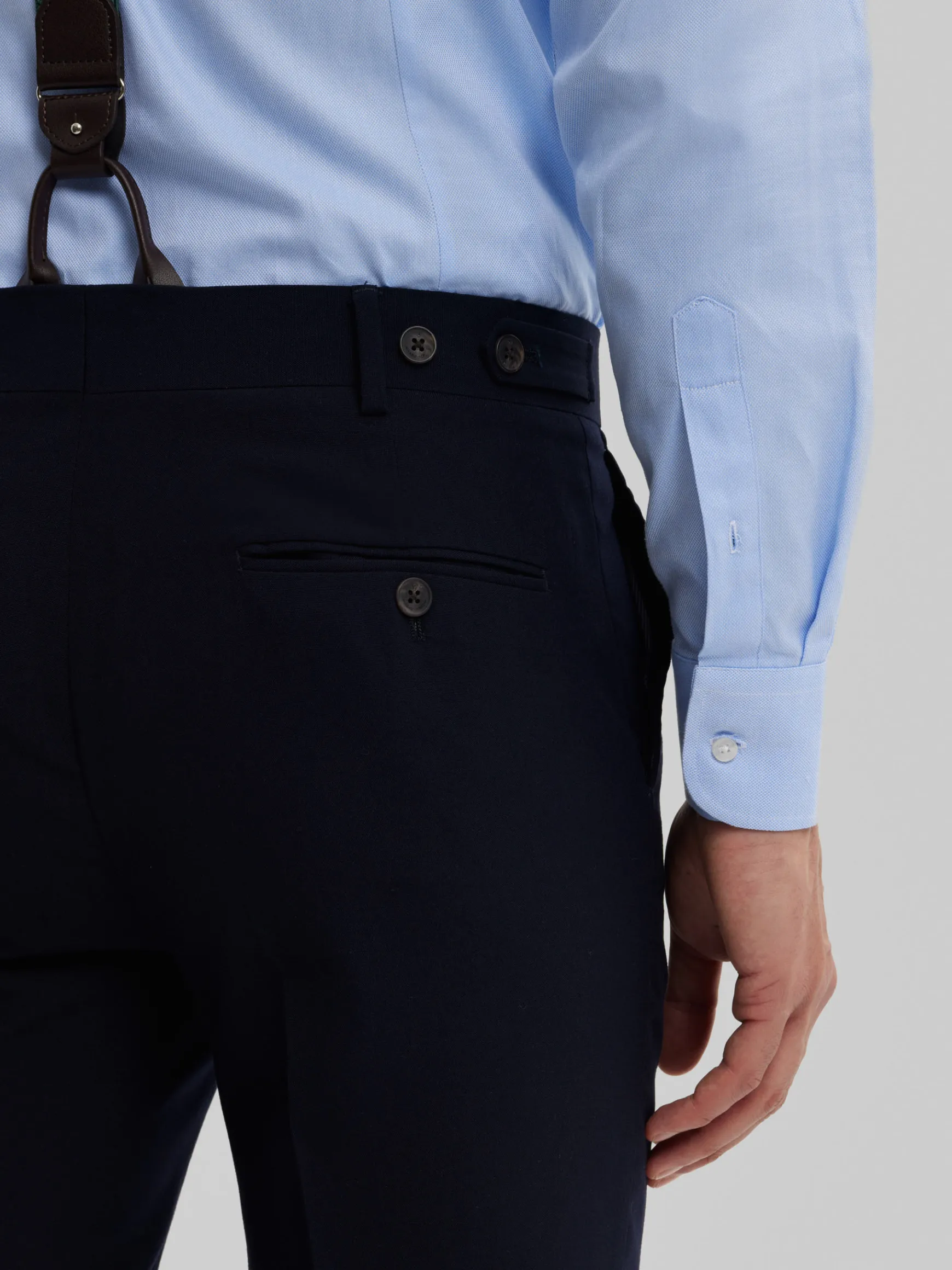PANTALON CAPO PLAIN-Alvaro Moreno Sale