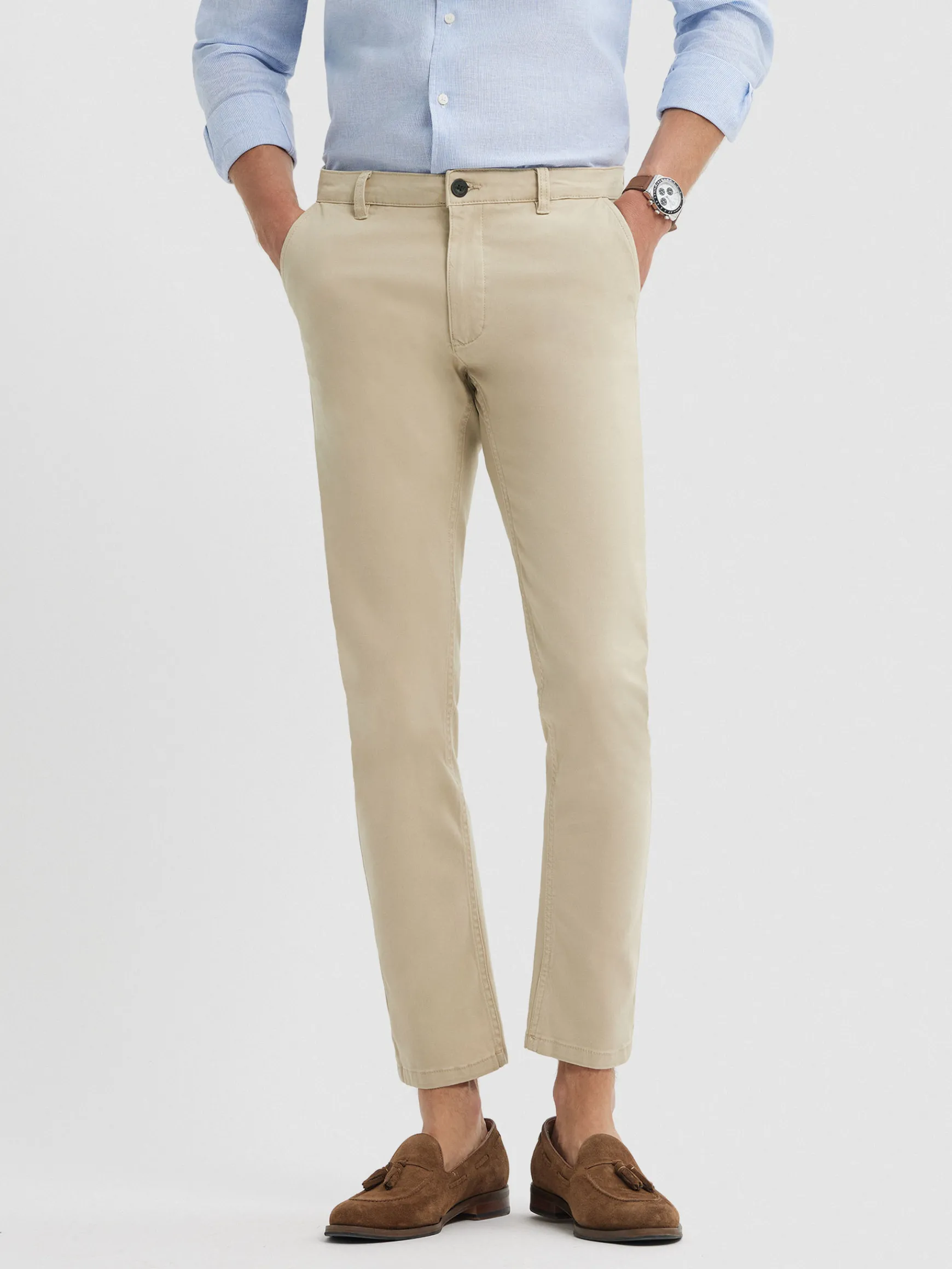 PANTALON CHINO SLIM FIT-Alvaro Moreno Outlet