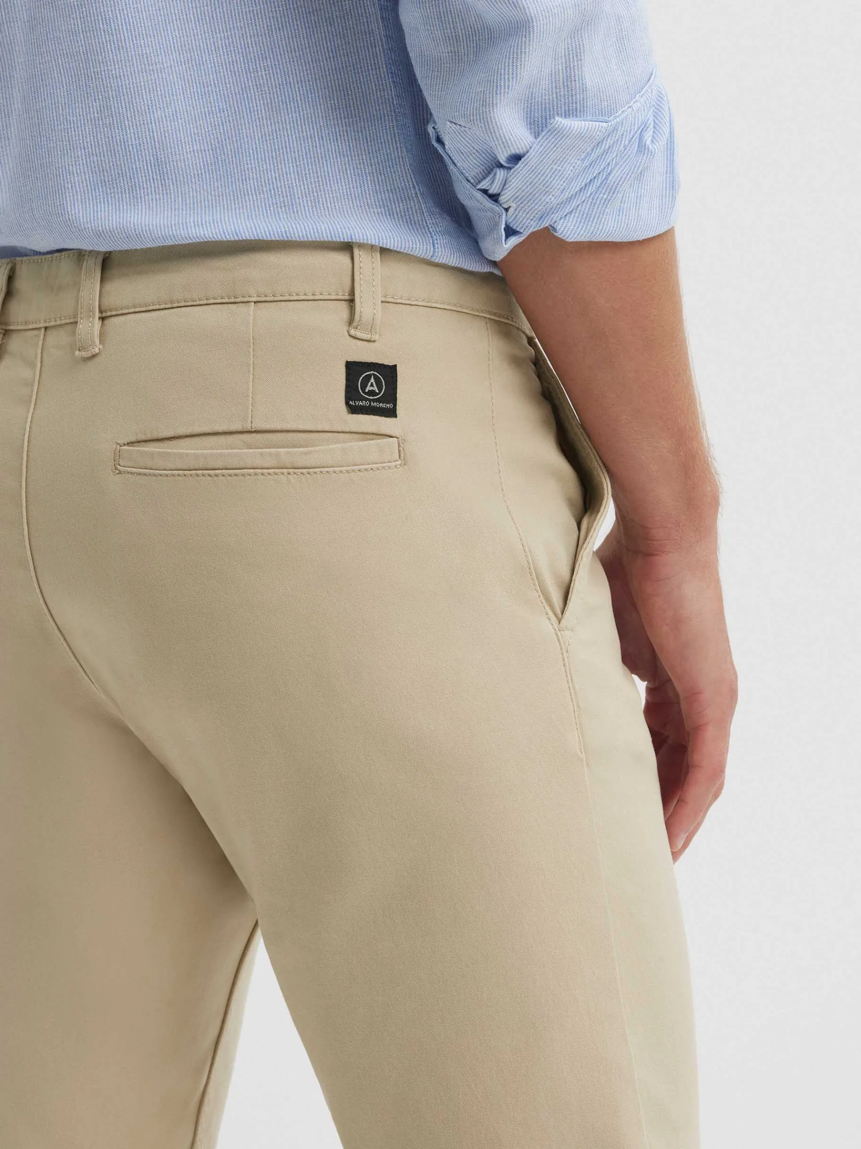 PANTALON CHINO SLIM FIT-Alvaro Moreno Outlet
