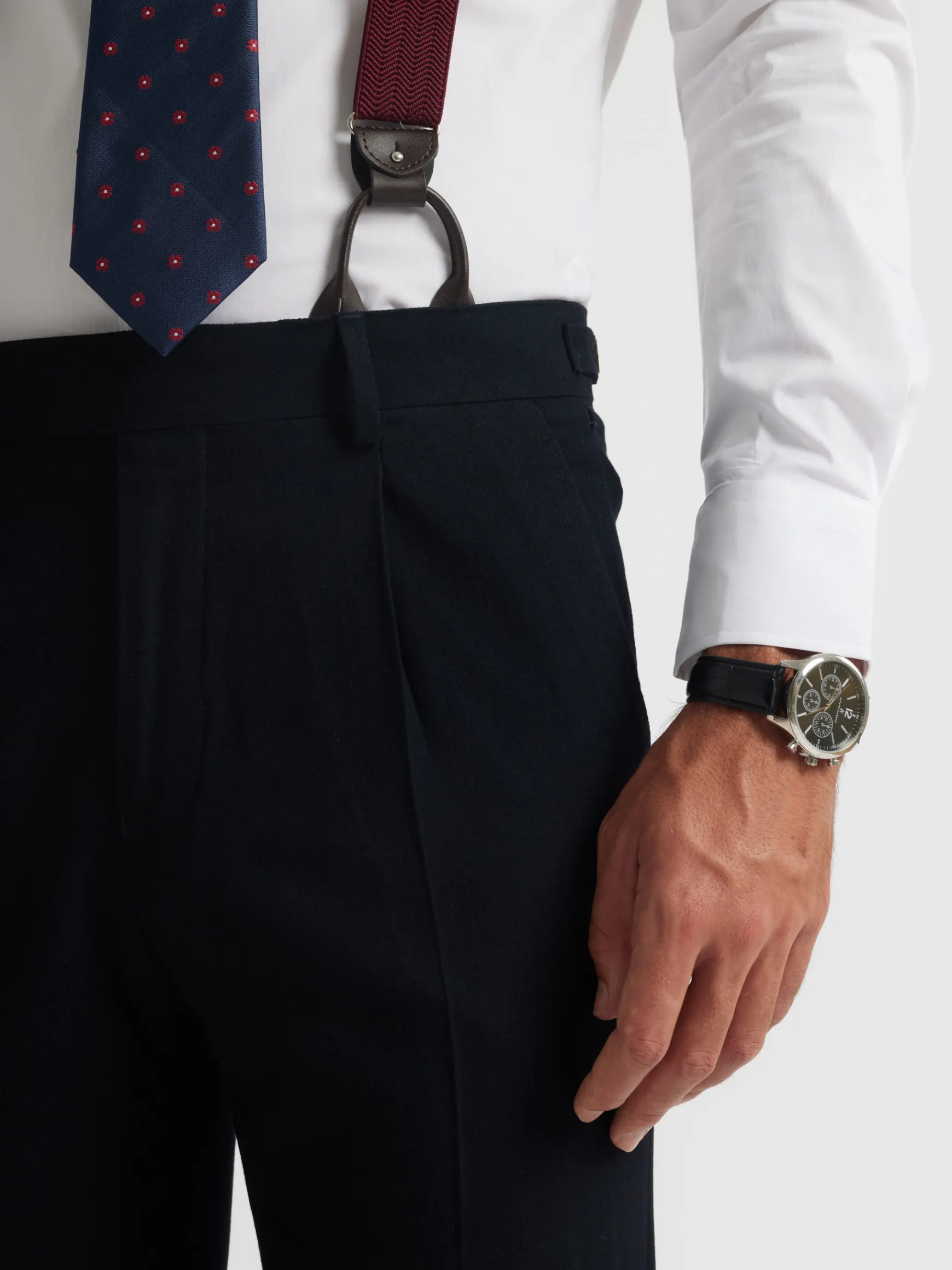 PANTALON CLASSIC TWILL-Alvaro Moreno Sale