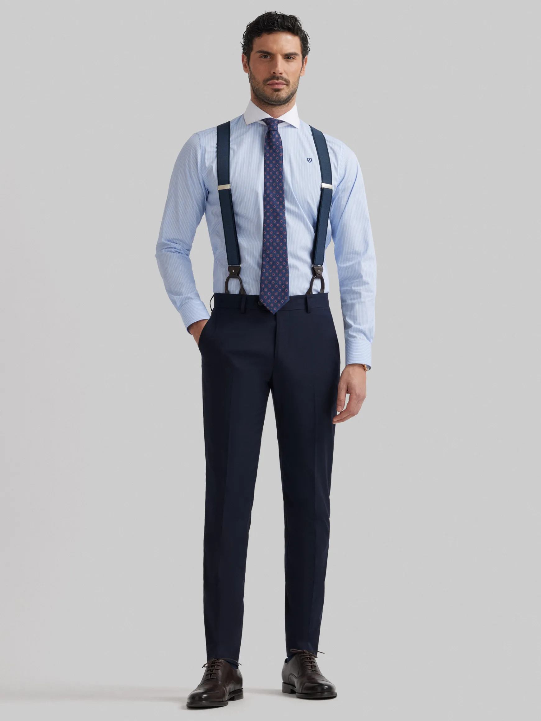 PANTALON TWILL CRUZADO-Alvaro Moreno Hot