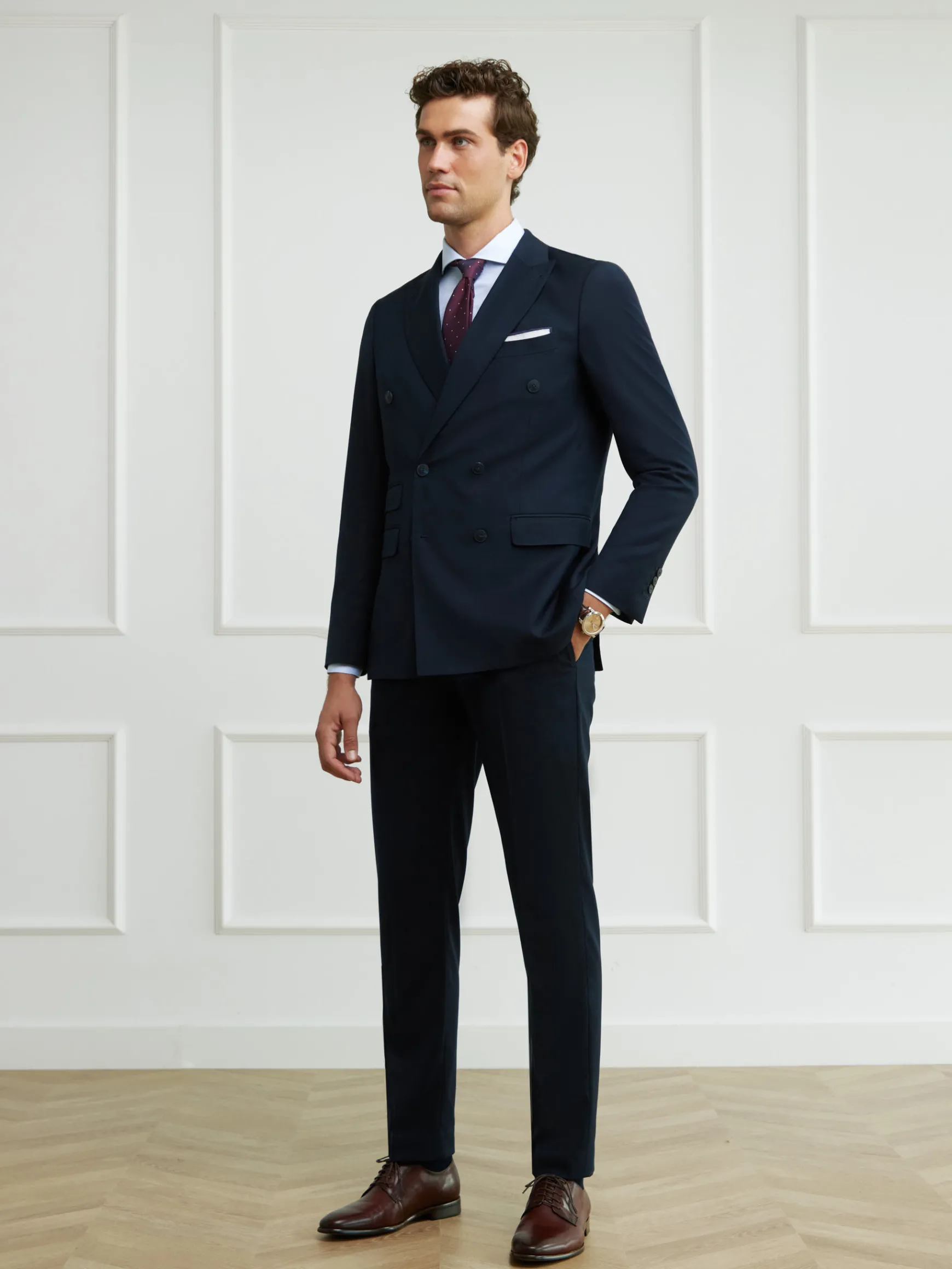 PANTALON TWILL CRUZADO-Alvaro Moreno Discount