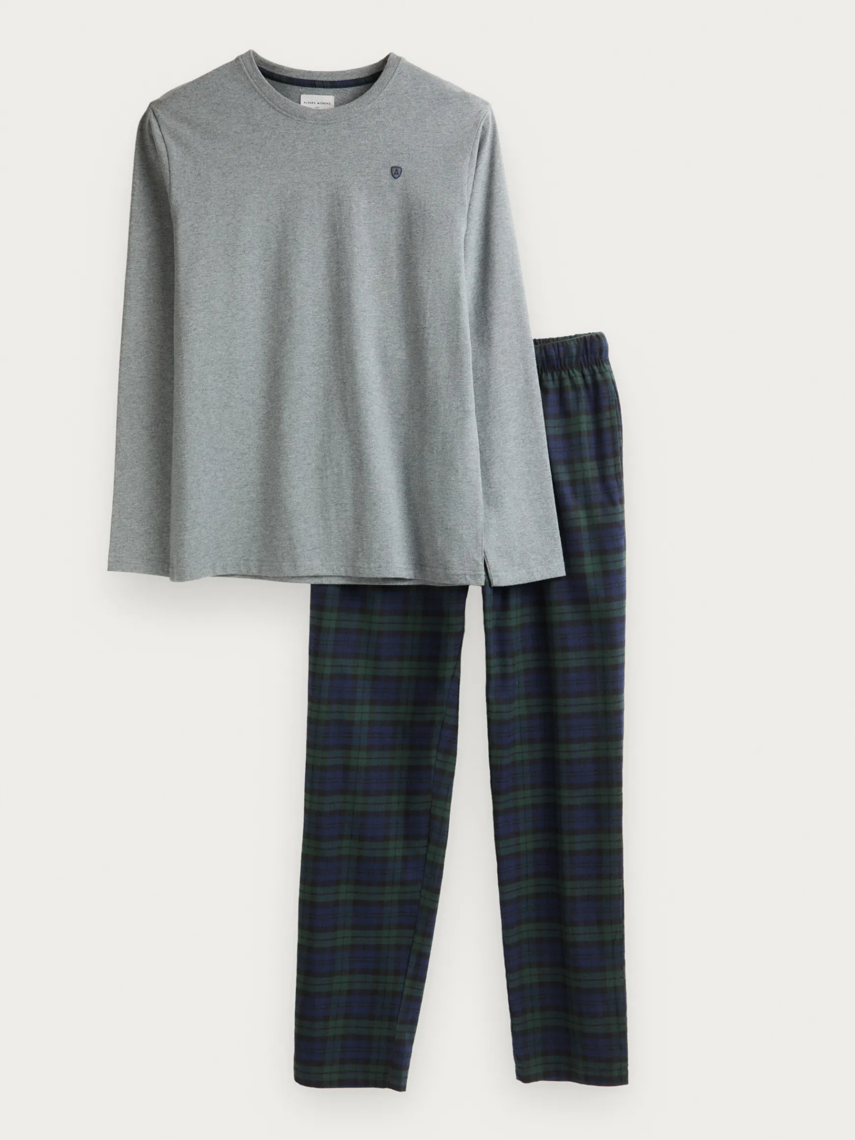 PIJAMA FRANELA CUADROS-Alvaro Moreno Outlet