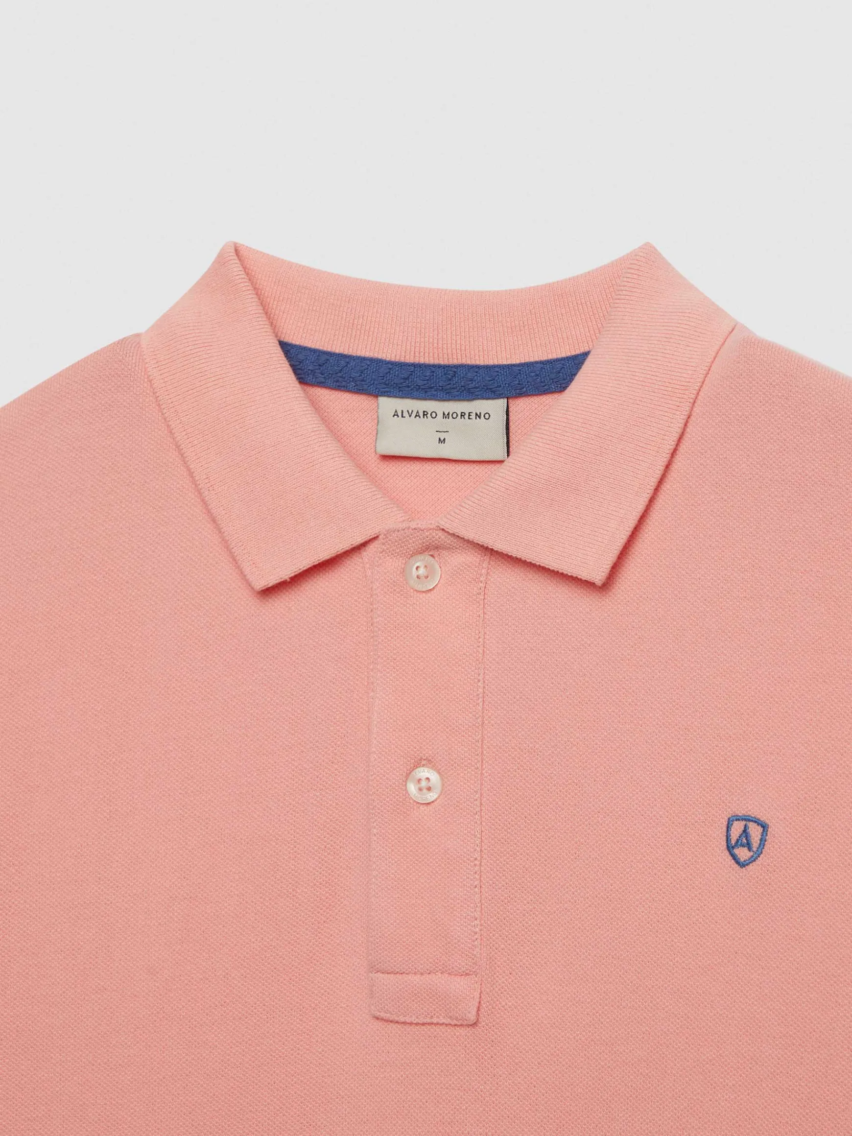 POLO BASIC SALMÓN-Alvaro Moreno