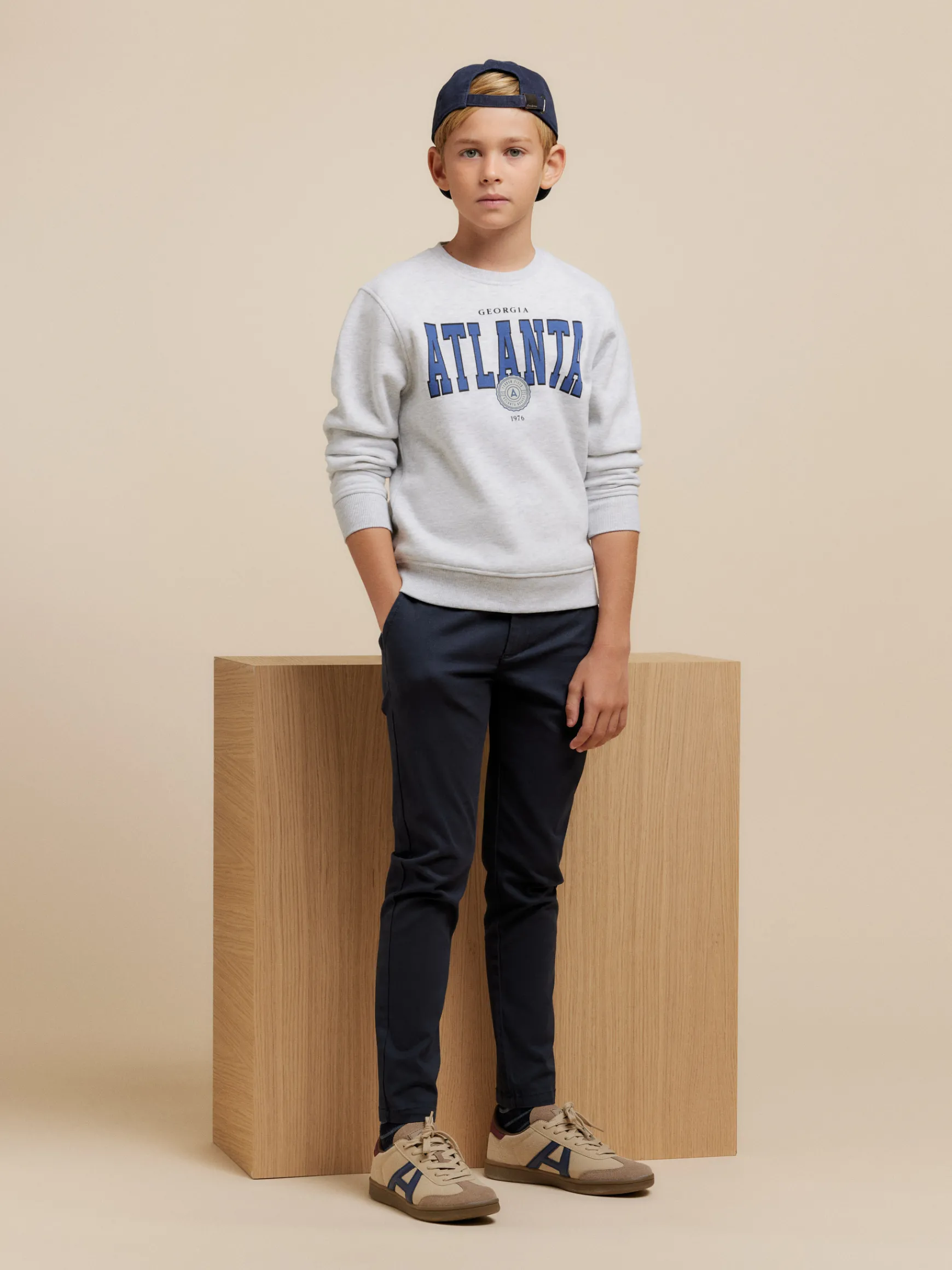 SUDADERA ATLANTA KIDS-Alvaro Moreno Best
