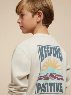 SUDADERA POSITIVE KIDS-Alvaro Moreno